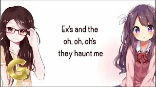 Elle King - Ex's & Oh's (Lyrics) [Nightcore]