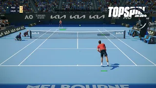 Top Spin 2K25 - Roger Federer Vs Andy Murray I Australian Open I Expert Difficulty Gameplay (PS5)