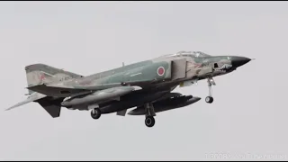 Good night Woodpeckers ・ JASDF RF-4 Phantoms - ASMR