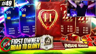 INSANE FUT CHAMPIONS RANK 2 REWARDS!!! 2 RTTK PLAYERS IN 1 PACK!!! - First Owner RTG #49- FIFA 22