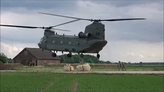 Chinooks at Royal Air Force Coningsby.