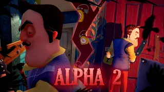 СОСЕДОСТАЛЬГИЯ Hello Neighbor Alpha 2 #1 - Ностальгия привет сосед