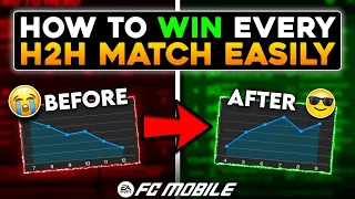 How to Win H2H Match Easily | How to Win Every Match | Tips & Tricks | Full H2H Gameplay | FC Mobile