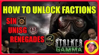 How to Unlock More Factions in STALKER: SIN, UNISG, RENEGADES