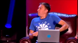 Russell Howard - Orange face