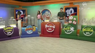 Sorteo LOTO 9:00 PM Miércoles, 28 de Abril de 2021