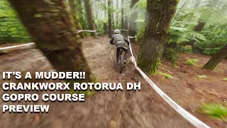 2024 Crankworx Rotorua DH Course Preview With Tegan Cruz & George Brannigan