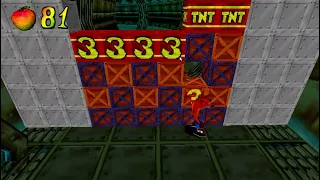 Crash Bandicoot: Back In Time | How to PROPERLY get All boxes + Yellow Gem in Terminally Eel!