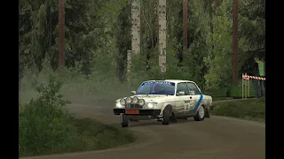 Vesikkola Finland NEW STAGE - RSF RBR - Volvo 242 onboard - Richard Burns Rally POV