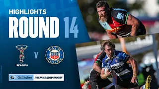 Harlequins v Bath - HIGHLIGHTS | Brilliant 11-Try Game! | Gallagher Premiership 2023/24