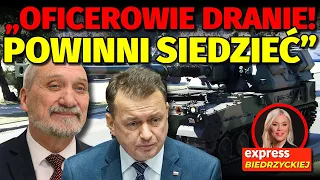 "POWINNI SIEDZIEĆ!" Były KOMANDOS BEZLITOSNY dla OFICERÓW! OBERWAŁ też Błaszczak!