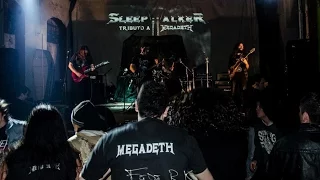 The Best MEGADETH Tribute Band - SLEEPWALKER Tributo a Megadeth - (MEGADETH COVER)