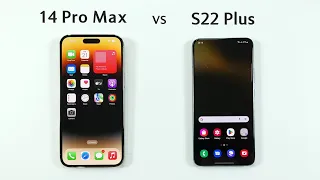 iPhone 14 Pro Max vs Samsung S22 Plus - SPEED TEST