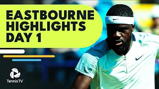 Tiafoe Meets Bublik; De Minaur vs Garin; Draper & Brooksby Play | Eastbourne 2022 Highlights Day 1