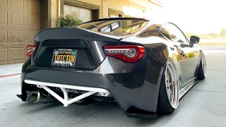 BRZ is WAY TOO LOUD!! | UEL Header + Tomei 80r