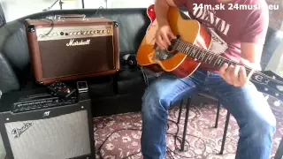 Marshall AS50D & Epiphone Texan