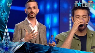 The MENTALIST who transforms VINEGAR into pineapple JUICE | Auditions 1 | Spain's Got Talent 2021