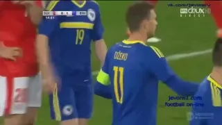 Switzerland vs Bosnia-Herzegovina 0 - 2 (International Friendlies) 29/3/2016