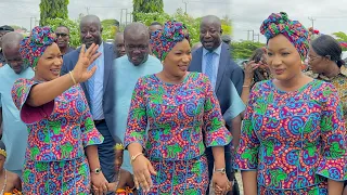 Watch How Our Beautiful Excellency Samira Bawumia Was Welcomed to the Inter Mentral Hygiene Day 2024