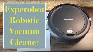 Experobot Brand Robotic Vacuum Cleaner Unboxing, Set up and Review [Experobot Vacuum Operation]