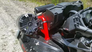 Speaker upgrades on my can-am outlander xmr(atv)