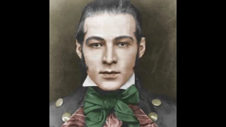 Rudolph Valentino In Colour