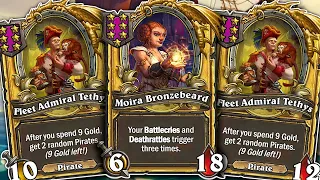 Tier 7 Pirates! | Hearthstone Battlegrounds