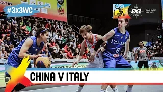 China v Italy | Women's Full Game | Semi-Final | FIBA 3x3 World Cup 2018