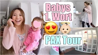 Lilis erstes Wort 😍 PAX Schrank Tour | Esszimmer Tisch kommt! Mama Alltag XXL VLOG | Mamiseelen