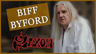 Biff Byford - SAXON - Their album art, the making of Crusader, artist Paul Raymond Gregory