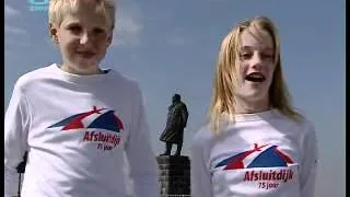 Opening Afsluitdijk, 75 jaar (Jeugdjournaal)