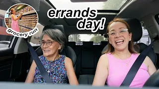 Errands with Mamang + Grocery Haul | Mommy Haidee Vlogs