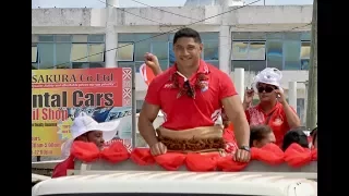Champion - Jason Taumalolo - Mate Ma'a Tonga Parade