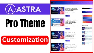 Astra Pro Theme Customization | Astra Pro Theme Full Tutorial in Hindi