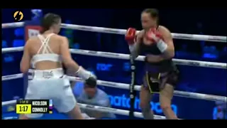 Skye Nicholson disrespect Bec Connolly with  a Brutal Punch to the face & body | Replay in Slow Mo