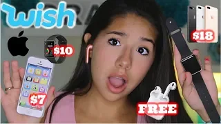 I Bought a FAKE iPhone X and Apple Watch from Wish!!