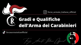 Gradi e Qualifiche dell'Arma dei Carabinieri