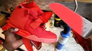 GLOWING 1000 DEGREE KNIFE vs YEEZY EXPERIMENT