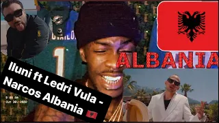 lluni ft Ledri Vula - Narcos Albania (AMERICAN REACTION VIDEO) OMG THIS WAS 😜 🫶🏾🔥🔥