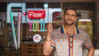 FLAIR Pen | Ranveer Singh | YOLO Pen | Bas Flair Aur Kuch Nahi