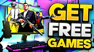 5 Websites to GET FREE GAMES Legally 2024 - GTA 5 for FREE?
