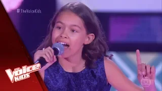 Hellen Sandy canta 'Tente Outra Vez' nas Audições às Cegas - The Voice Kids Brasil | 5ª Temporada