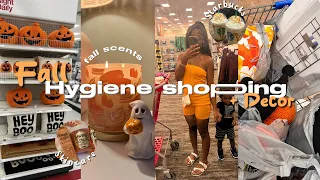 Fall decor + Hygiene shopping w/ a baby|fall maintenance|monthly reset, starbucks, target,vlogtober