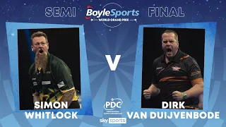 PDC World Grand Prix 2020 Semi-Final Simon Whitlock vs Dirk van Duijvenbode Part2 2020 10 11