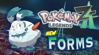 Which Pokémon Will get New Forms/Evolutions in Legends Z-A?