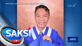 53-anyos na lalaki, nakapagtapos ng senior high school | Saksi