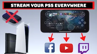 Stream PS5 To Facebook Gaming, Twitch, And YouTube At Same Time (NO CAPTURE CARD OR PC)