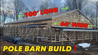 100’x 60’ Pole Barn Build & Cost