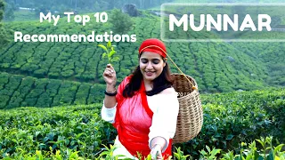 Munnar Tourist Places I My Top 10 Recommendations I Munnar Kerala Trip I Kolukkumalai Sunrise Point