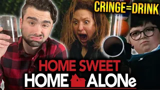 Drinking and watching Home Sweet Home Alone (THIS REACTION WAS A BIG MISTAKE)